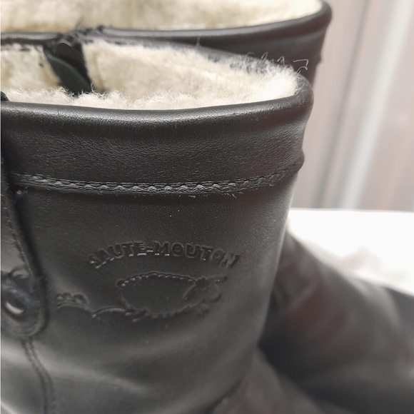 SAUTÉ-MOUTON WINTER BOOTS LINING INSIDE - Picture 5 of 15